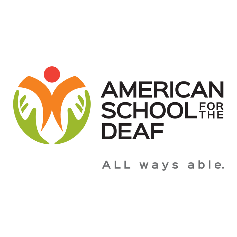 American School for the Deaf (ASD) Logo