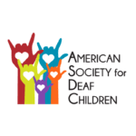 American Society for Deaf Children (ASDC) Logo