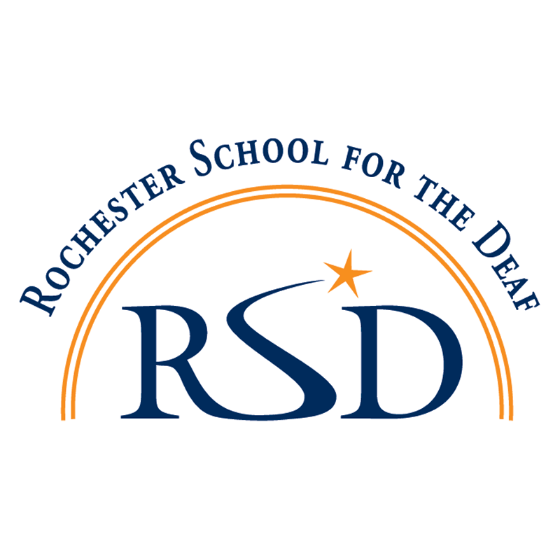 Rochester School for the Deaf (RSD) Logo