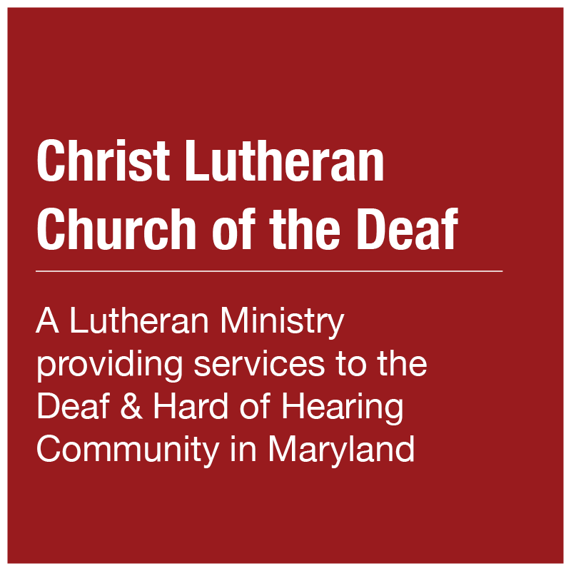 Christ Lutheran Church of the Deaf