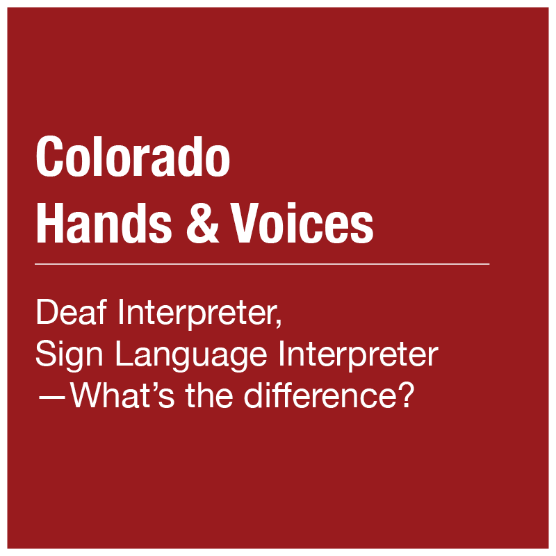 Colorado Hands & Voices - Article