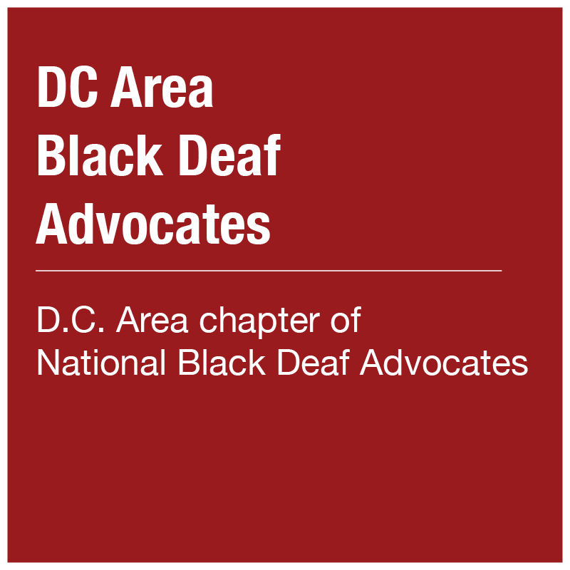 DC Black Deaf Advocates
