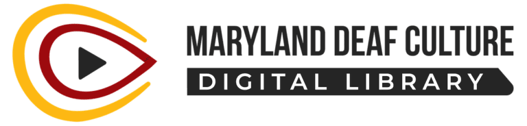 Maryland Deaf Culture Digital Library logo