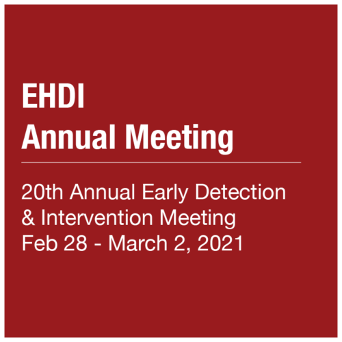 EHDI Annual Meeting 2021