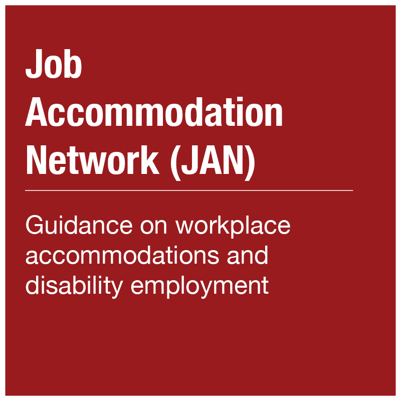 Job Accommodation Network (JAN)