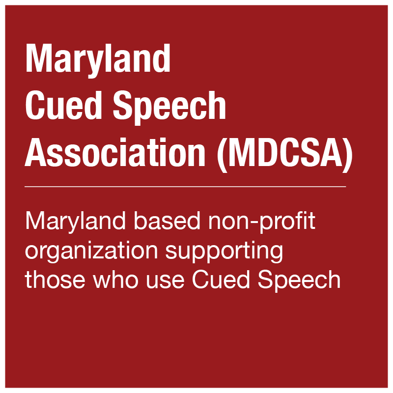 Maryland Cued Speech