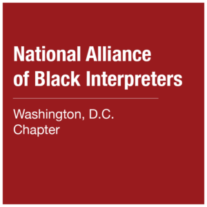 National Alliance of Black Interpreters - DC Chapter