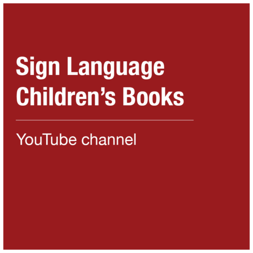 Sign Language Children’s Books