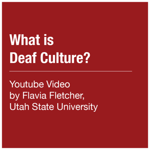 What is Deaf Culture by Flavia Fletcher