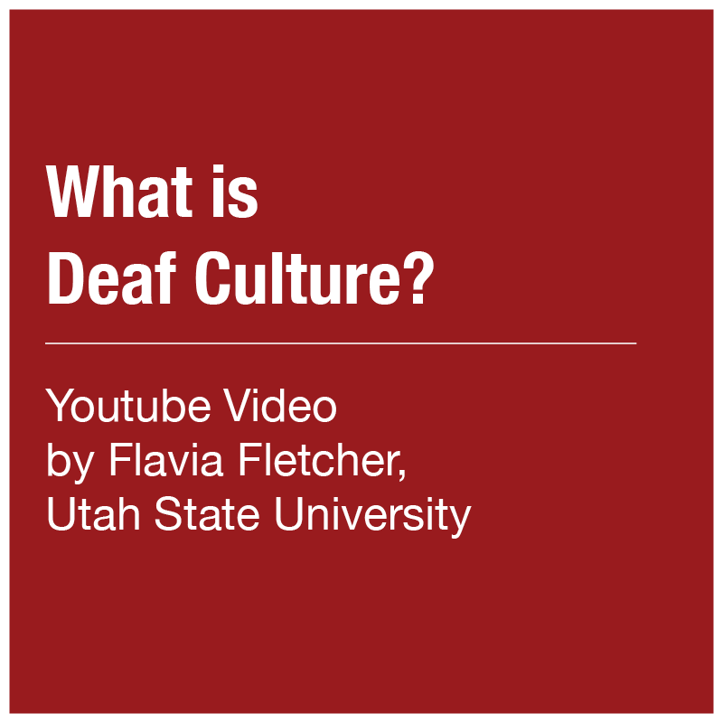 What is Deaf Culture by Flavia Fletcher