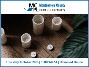 Flyer for an event, "Yoga for Every Body" by Montgomery County Public Libraries System