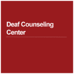 Cover thumbnail, "Deaf Counseling Center"