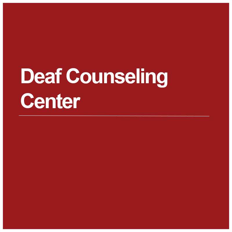 Cover thumbnail, "Deaf Counseling Center"