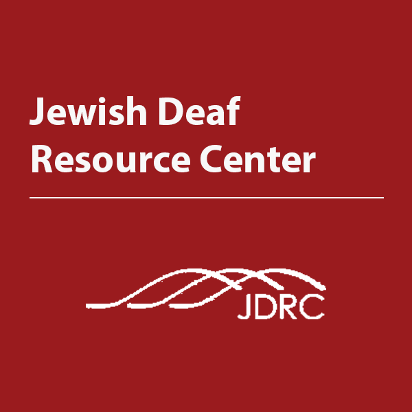 Cover thumbnail, “Jewish Deaf Resource Center"