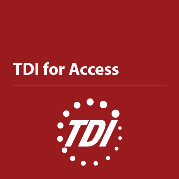 Cover thumbnail of the resource, TDIforAccess